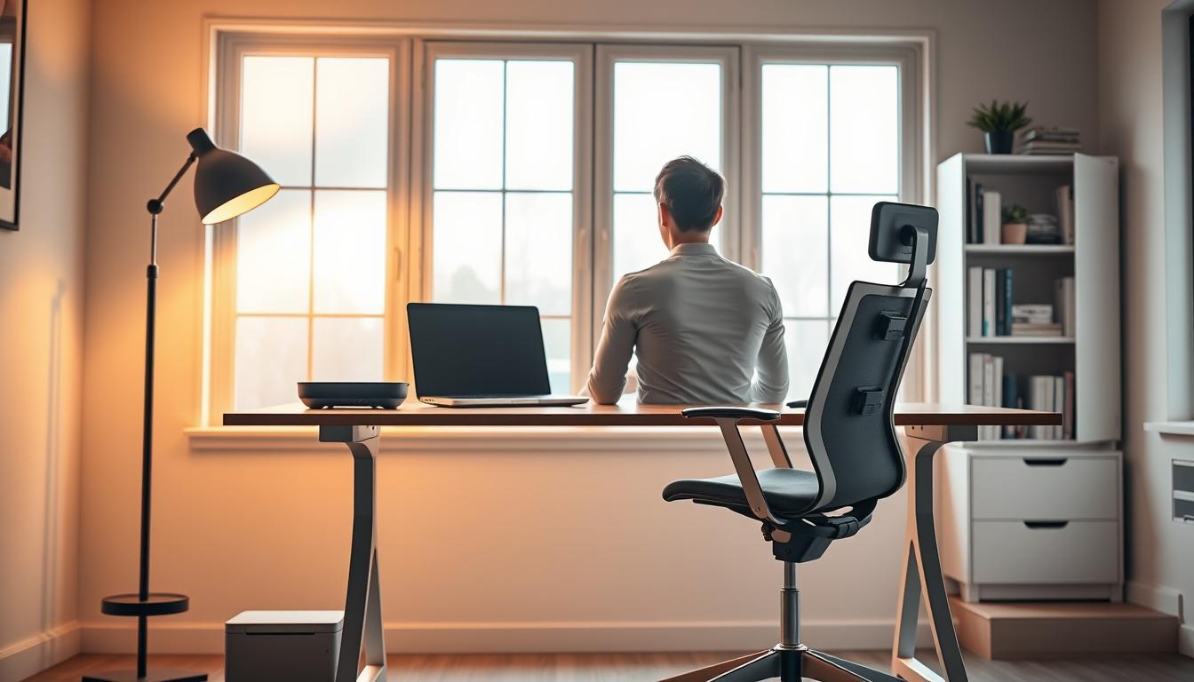 Ergonomie am Arbeitsplatz zur Rückenschmerzvorbeugung