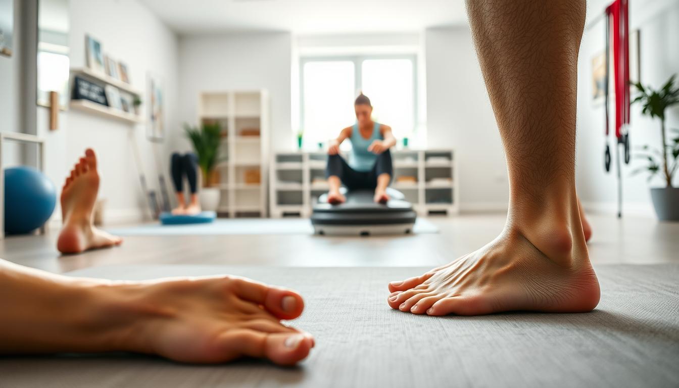 Fußrehabilitation Übungen